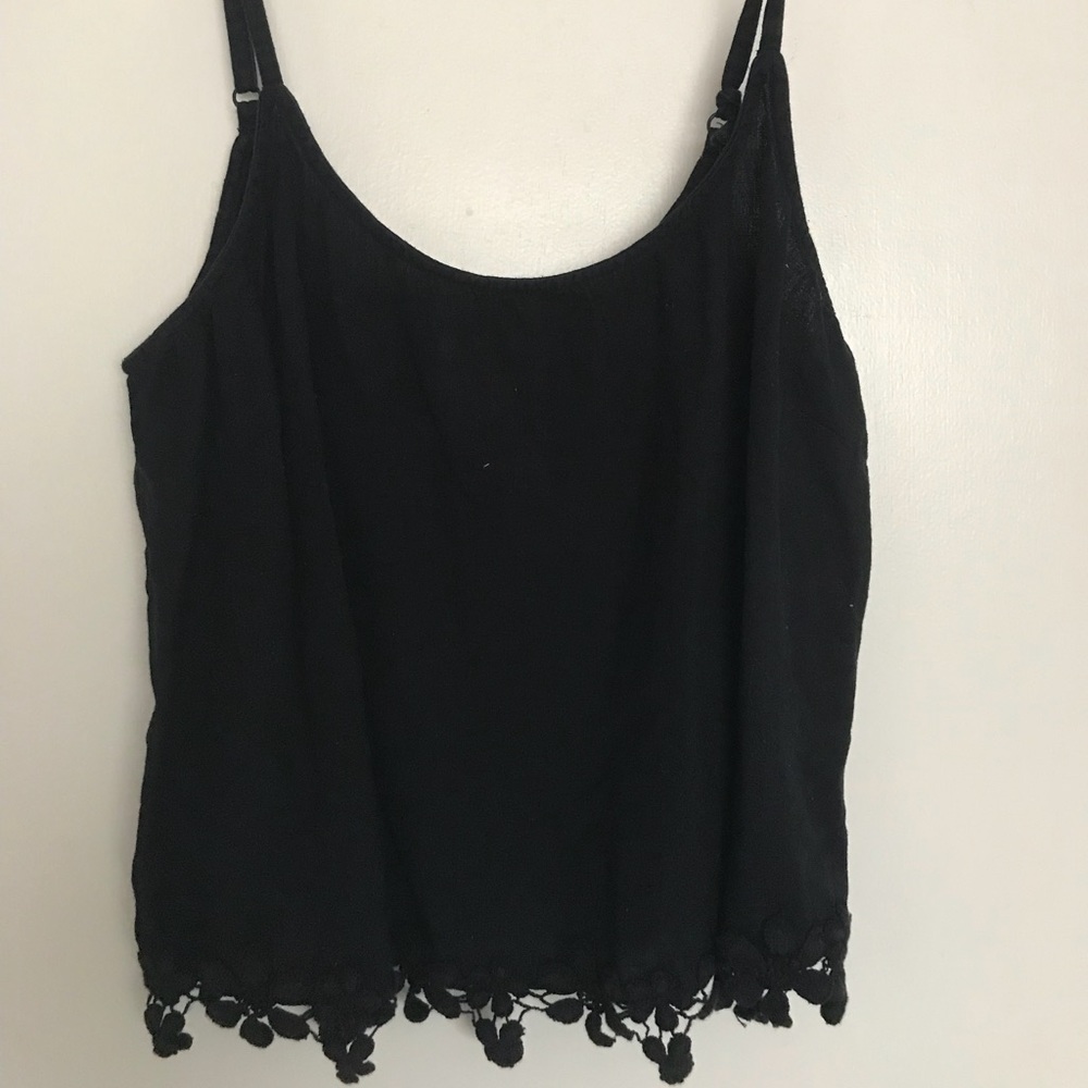 Black Crop Top